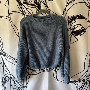 Super Soft Blue Sweater